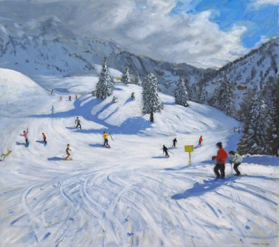 Ski à Kitzbühel, 2014 - Andrew Macara